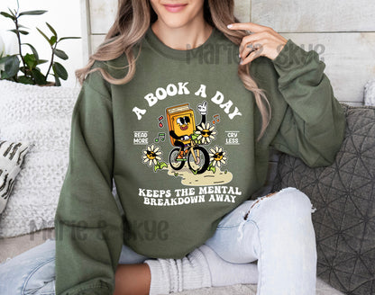 A Book A Day Crewneck